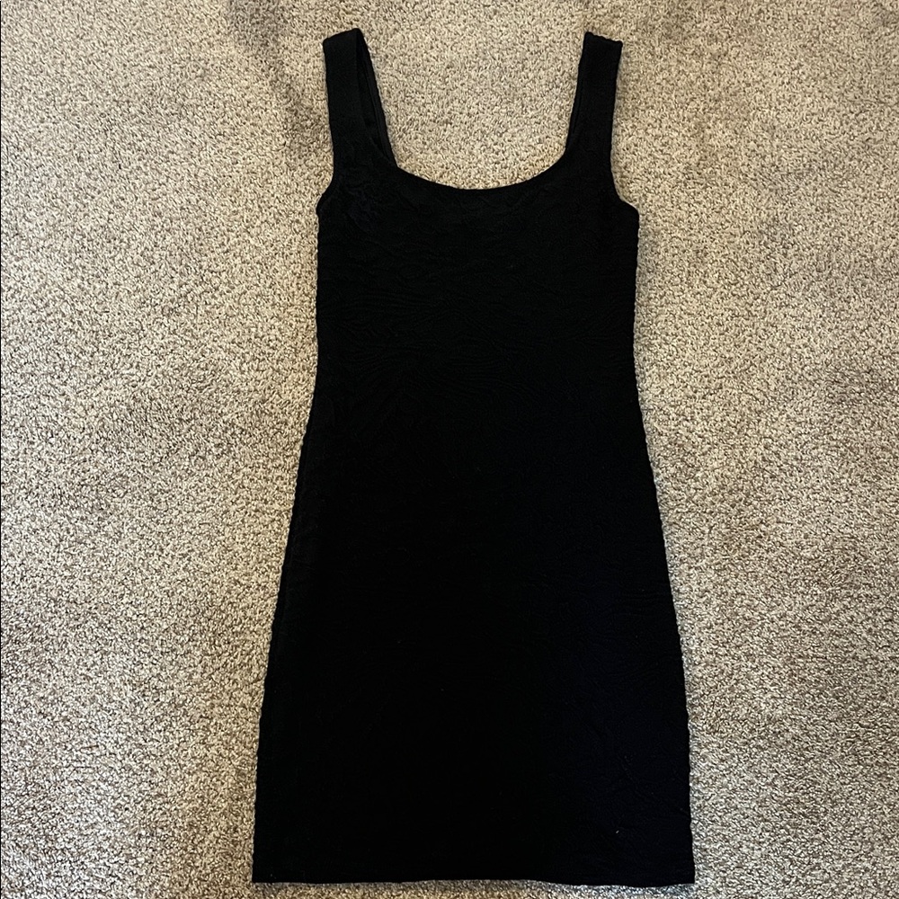 Embroidered Blank Tank Dress